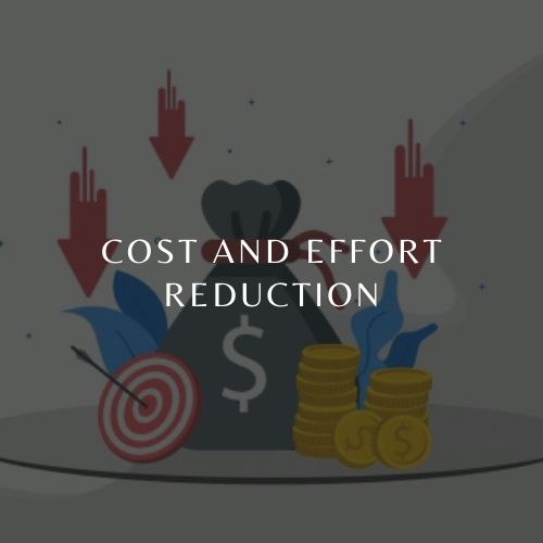 Cost and Efforts Reduction